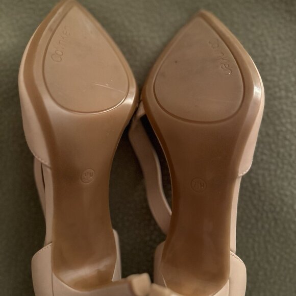 Calvin Klein Gilesa women’s tan Heels - Picture 7 of 9